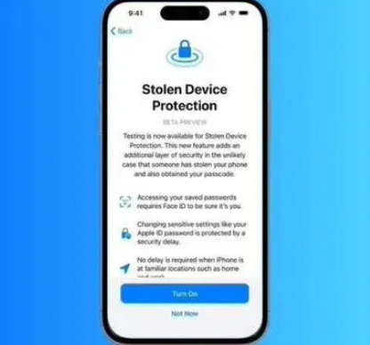 同德苹果授权维修店分享被盗设备保护功能开启方法 