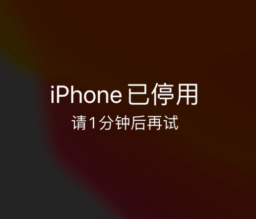 同德苹果手机维修分享:iPhone 显示“不可用”或“已停用”怎么办？还能保留数据吗？ 