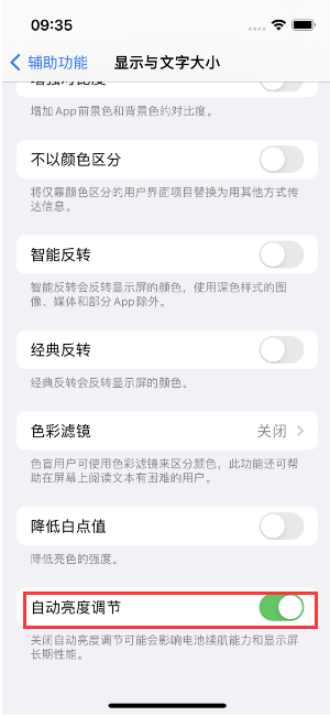 同德苹果15维修店分享iPhone 15 Pro系列屏幕亮度 