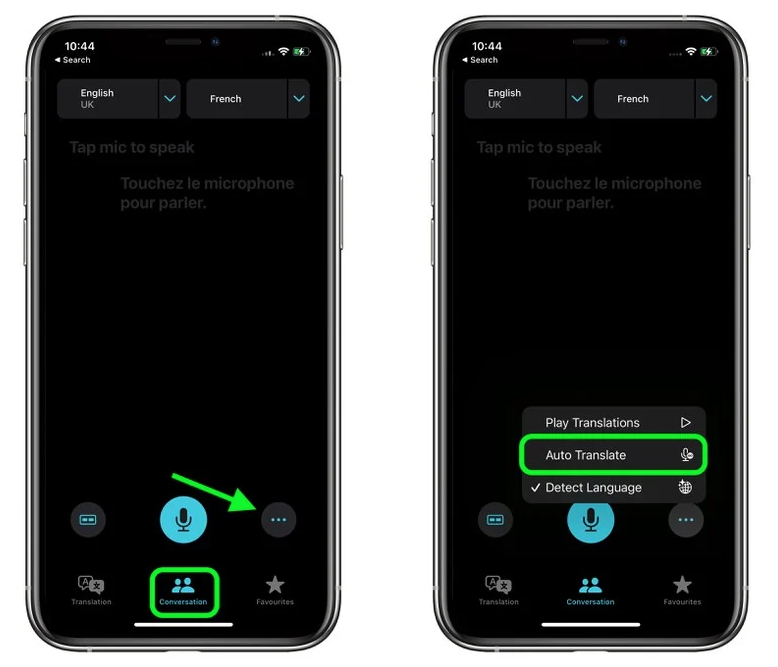 同德苹果手机维修分享iOS 15 “翻译” App 新改进 